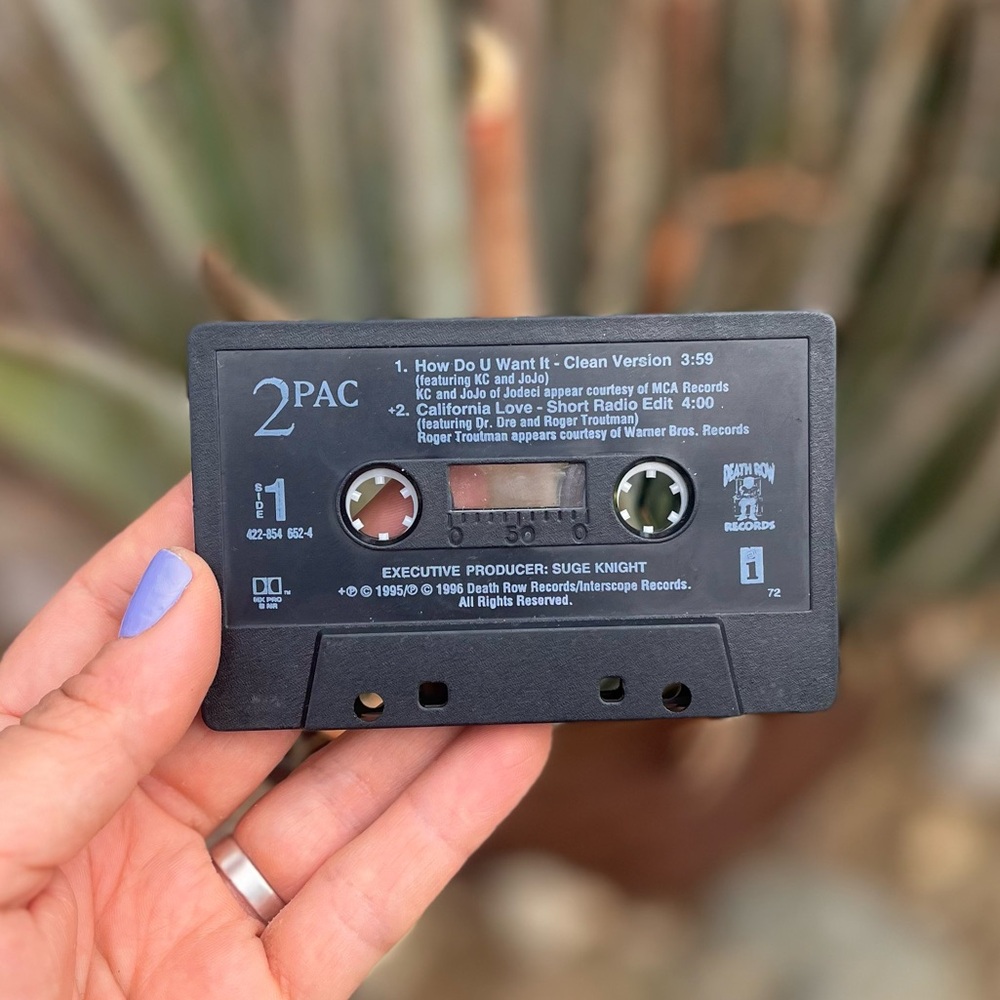 VINTAGE | 2Pac Cassette Tape (Death Row Records)